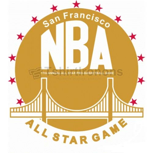 NBA All Star Game T-shirts Iron On Transfers N883 - Click Image to Close